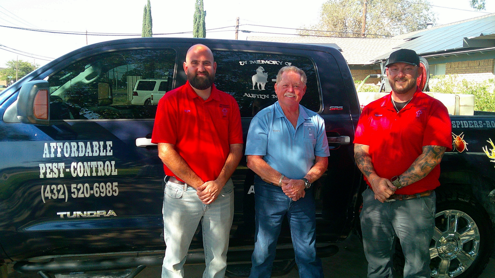 Affordable Pest Control Services Midland Texas website and SEO case study